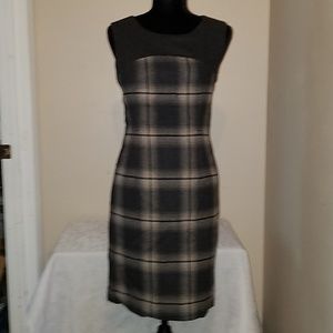 Banana Republic NWOT Wool Blend Plaid Dress